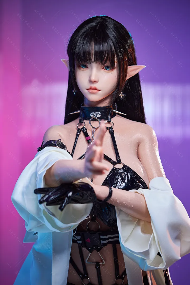 157cm (5ft2) K罩杯 輕量化 矽膠 性愛娃娃 活動下巴 头部 Calla